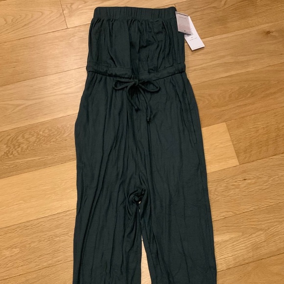 Spiritual Gangster Carmela Rib Cinched Jumpsuit XS - Picture 1 of 4